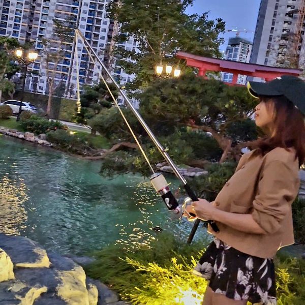 Cần câu cá trên cạn